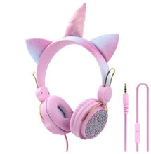 Load image into Gallery viewer, Glimmer Mix Unicorn Headphones