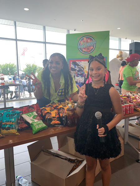 Izabella w/ @Izzys Glitz Media Correspondent For BMW Dealership/ Miasha Streetz 94.5 FM Back To School Giveway