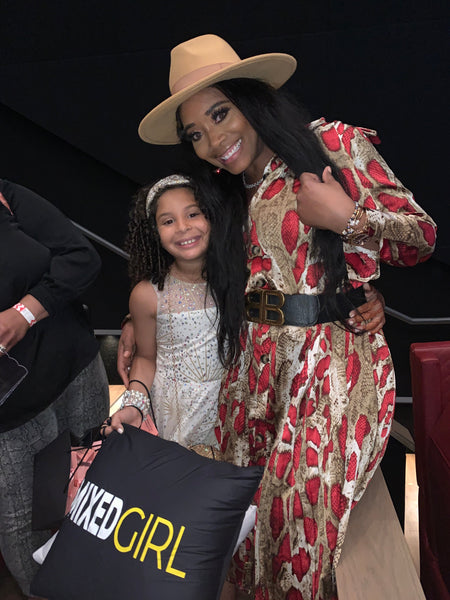 Upscale Magazine - Izabella Dykes in "Mixed Girl"