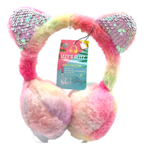 Load image into Gallery viewer, Glitter Cat Ears Earmuffs
