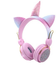 Load image into Gallery viewer, Glimmer Mix Unicorn Headphones
