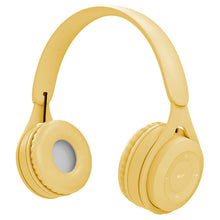 Load image into Gallery viewer, Iconic Beats (Yellow) Foldable Wireless Headphone With Microphone for Kids
