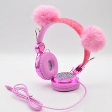 Load image into Gallery viewer, Pink Ball Along Headphones
