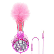 Load image into Gallery viewer, Pink Ball Along Headphones

